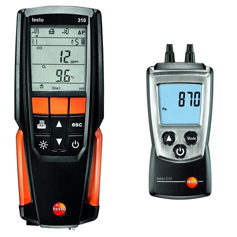 testo 310 I Residential Combustion Analyzer Kit I Flue Gas 